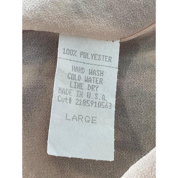 Kylie Paige Top Size Large Halter Floral Watercolor Sleeveless Smocked Neck Boho - Picture 4 of 7